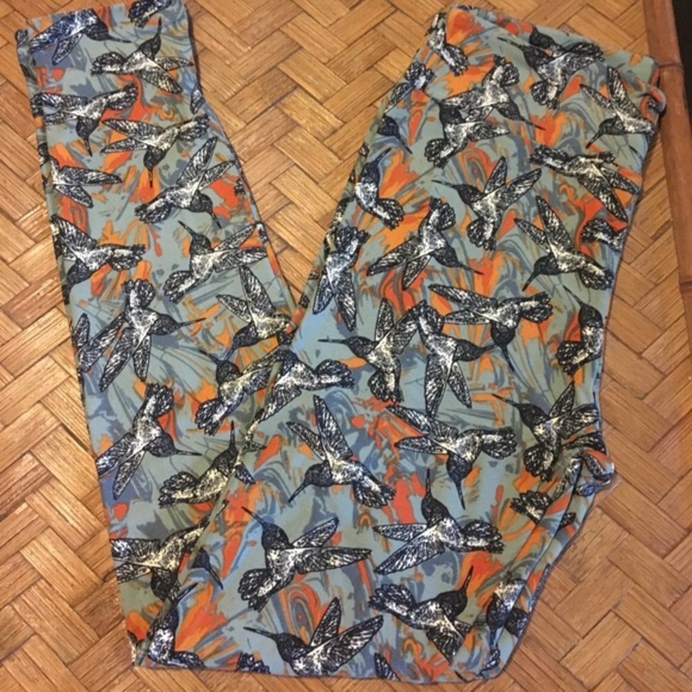 Hummingbird leggings! Super soft!